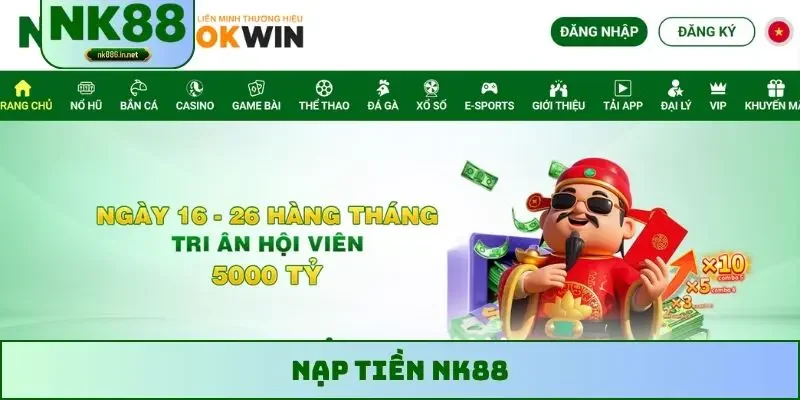 nạp tiền NK88